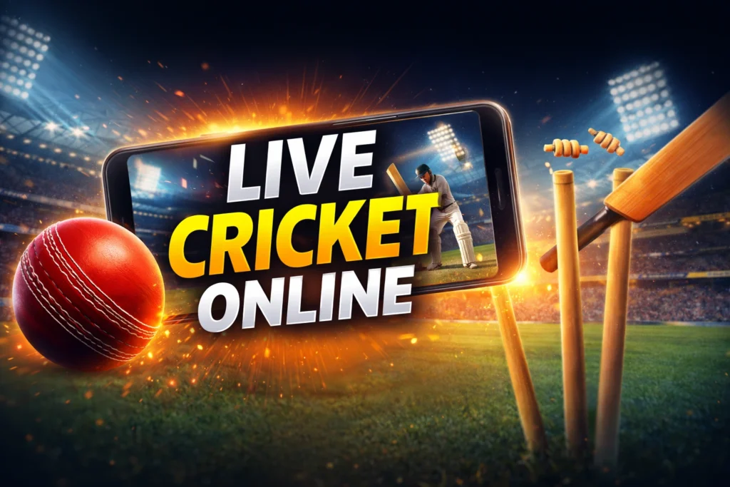 Watch live cricket online streaming in HD on mobile and smart devices