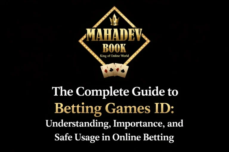 Powerful Title: The Complete Guide to Betting Games ID: Understanding, Importance, and Safe Usage in Online Betting