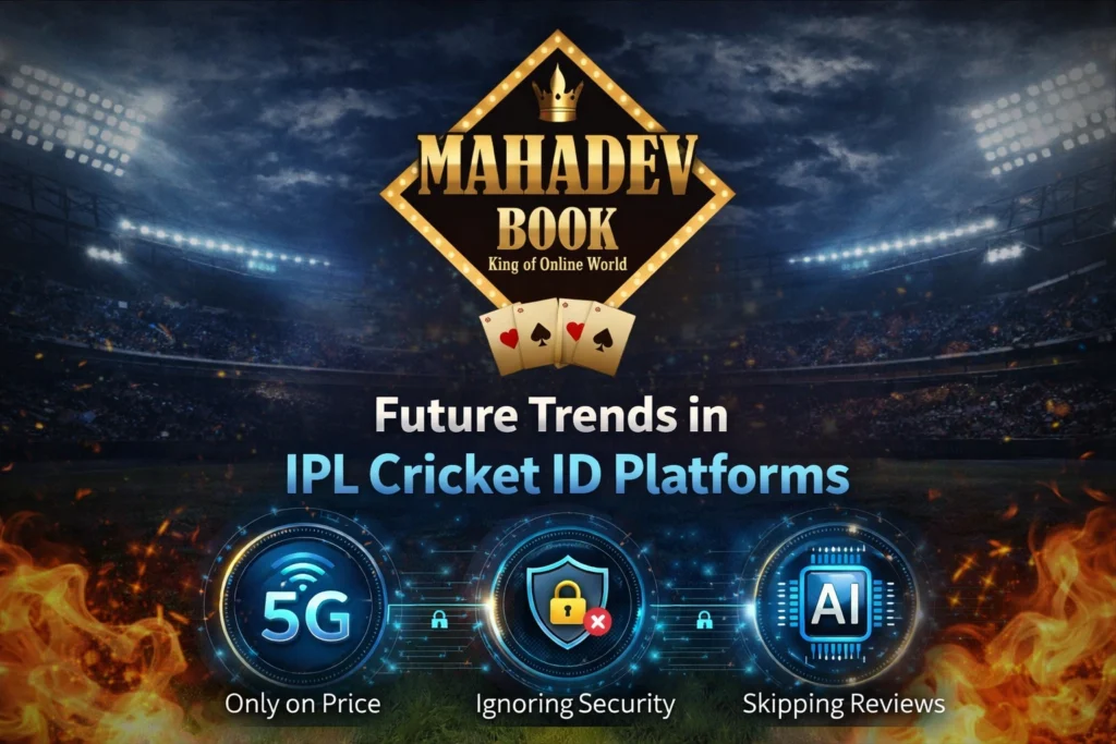 Future trends in IPL Cricket ID platforms Mahadev Book technology banner