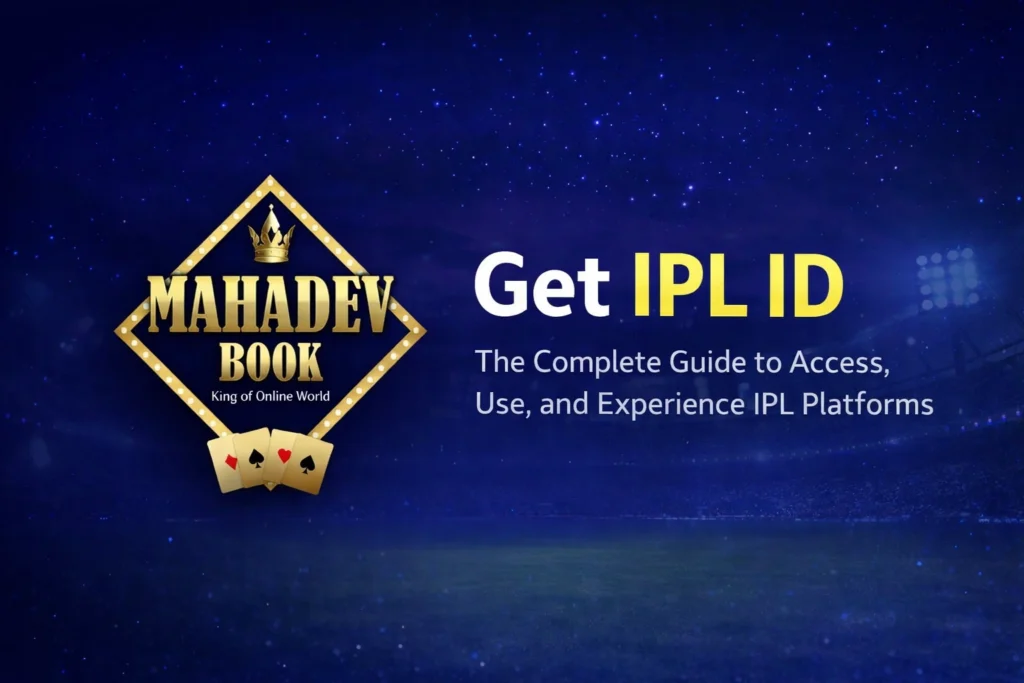 Get IPL ID complete guide with Mahadev Book logo for IPL platform access and experience