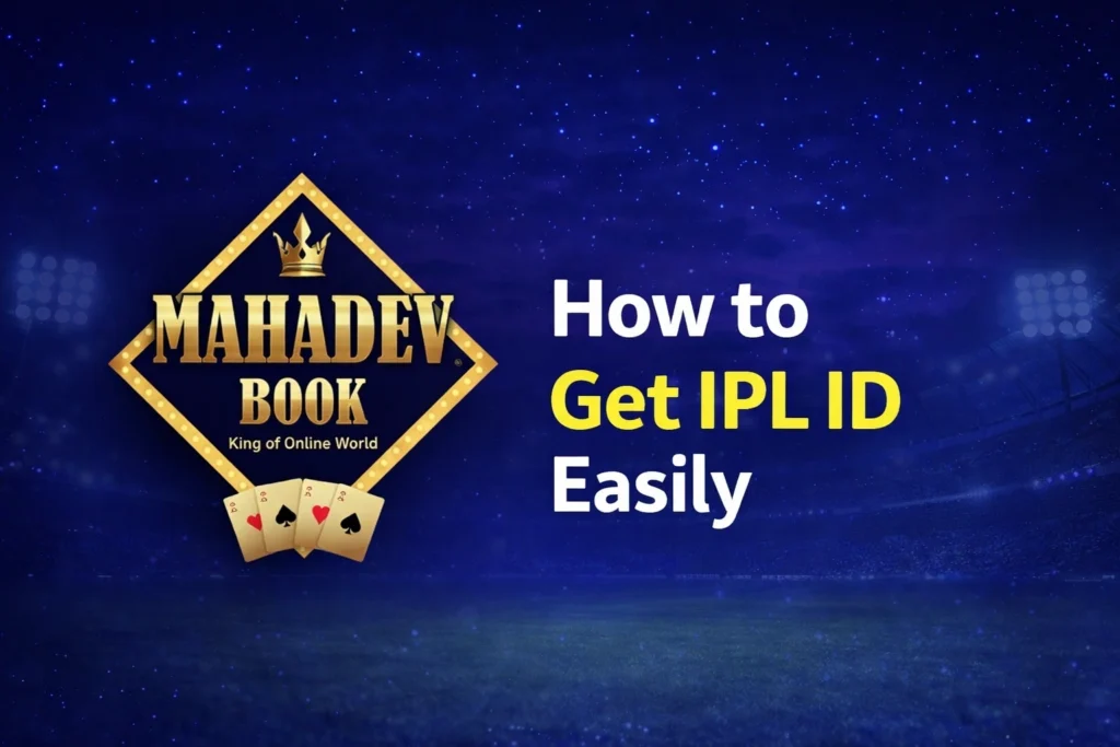 How to Get IPL ID easily with Mahadev Book logo step by step guide for IPL platform access