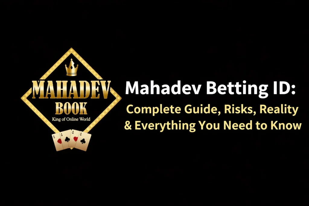 Mahadev Betting ID complete guide risks reality and everything you need to know with logo